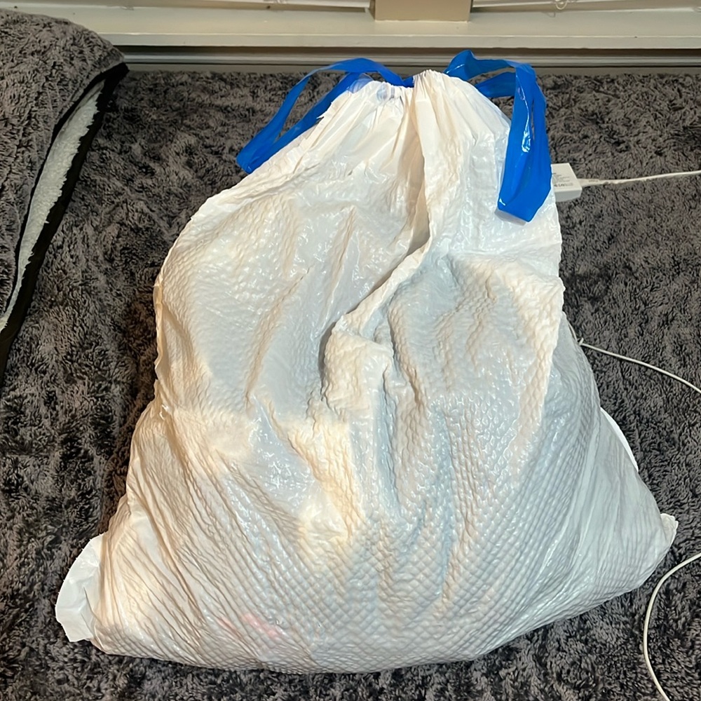 bag of clothes for kids size medium